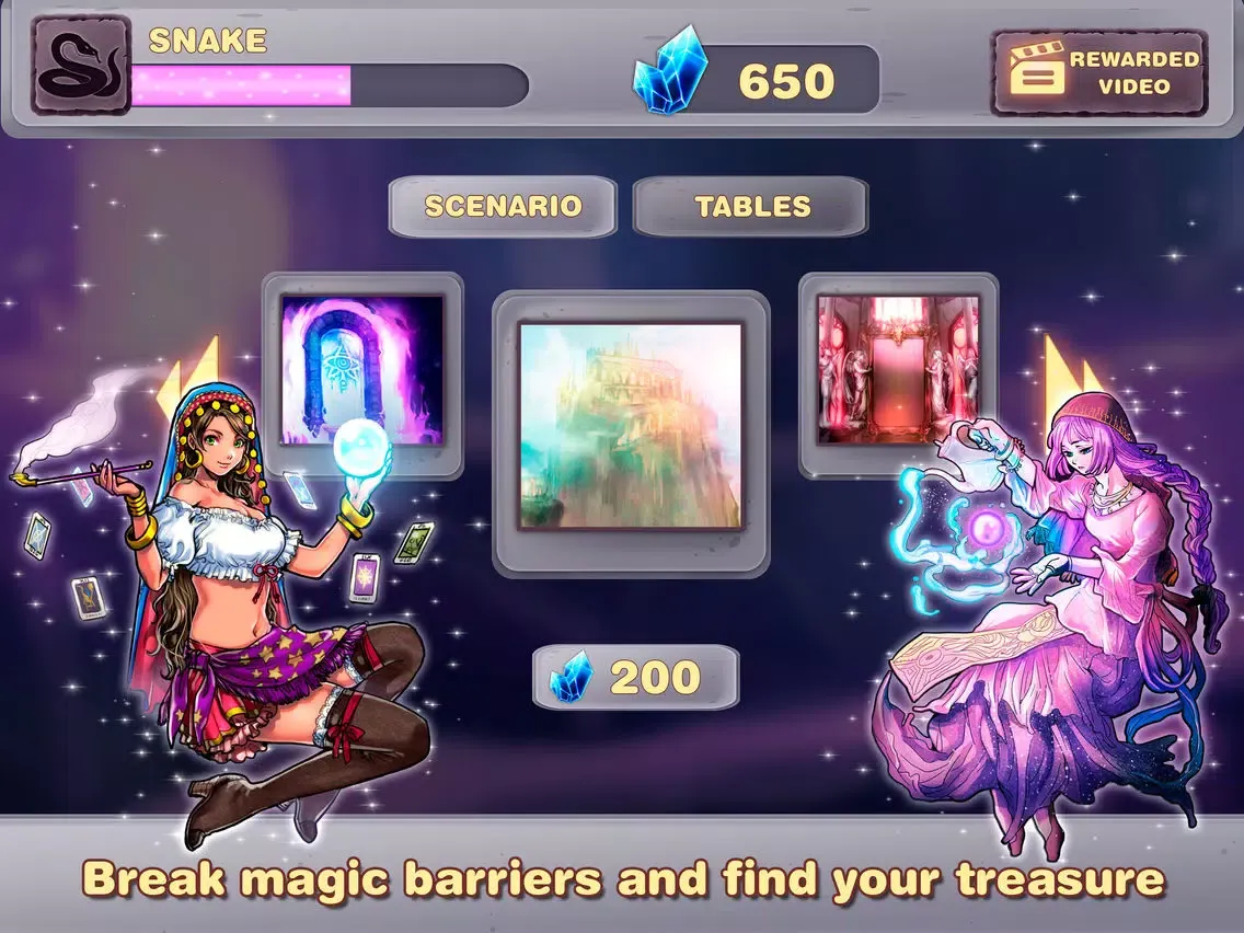 Captures d'écran de Fairy Mahjong Magic Quest iPad 