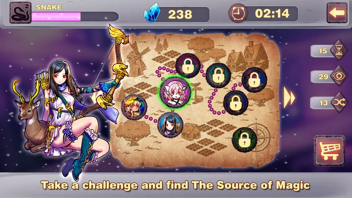 Captures d'écran de Fairy Mahjong Magic Quest
