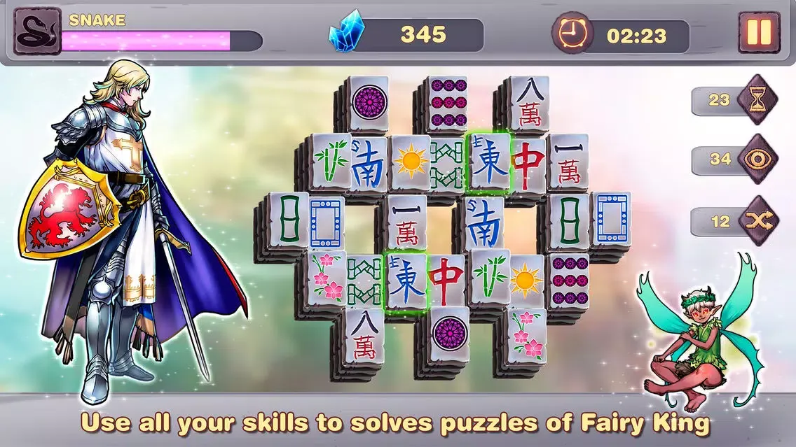 Captures d'écran de Fairy Mahjong Magic Quest