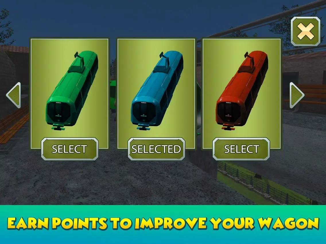 Dino Park Sky Tram Simulator iPad  স্ক্রিনশট