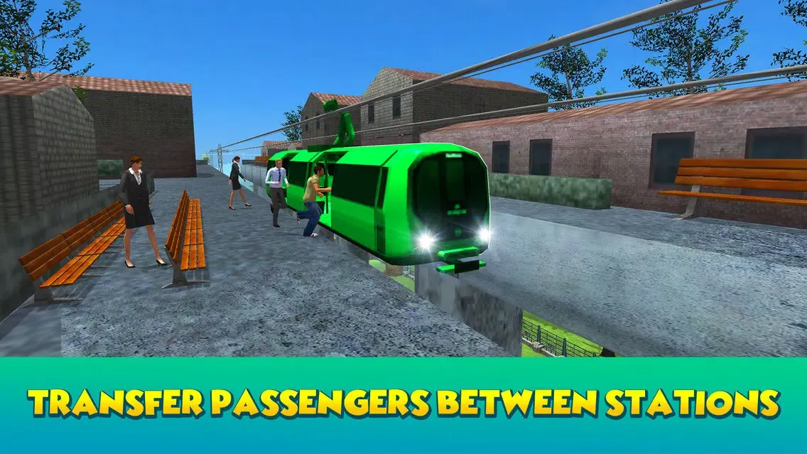 Dino Park Sky Tram Simulator স্ক্রিনশট