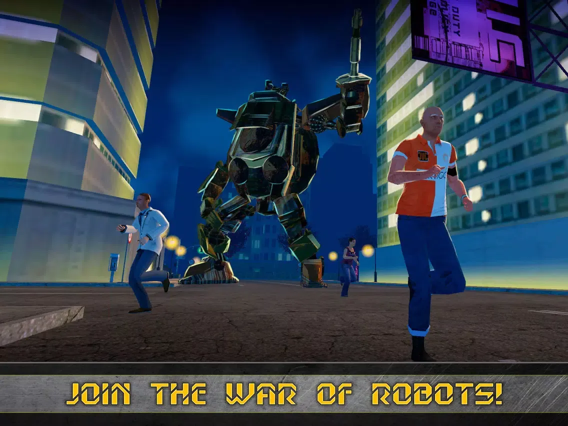 Future Robot Transform Train iPad  Screenshots