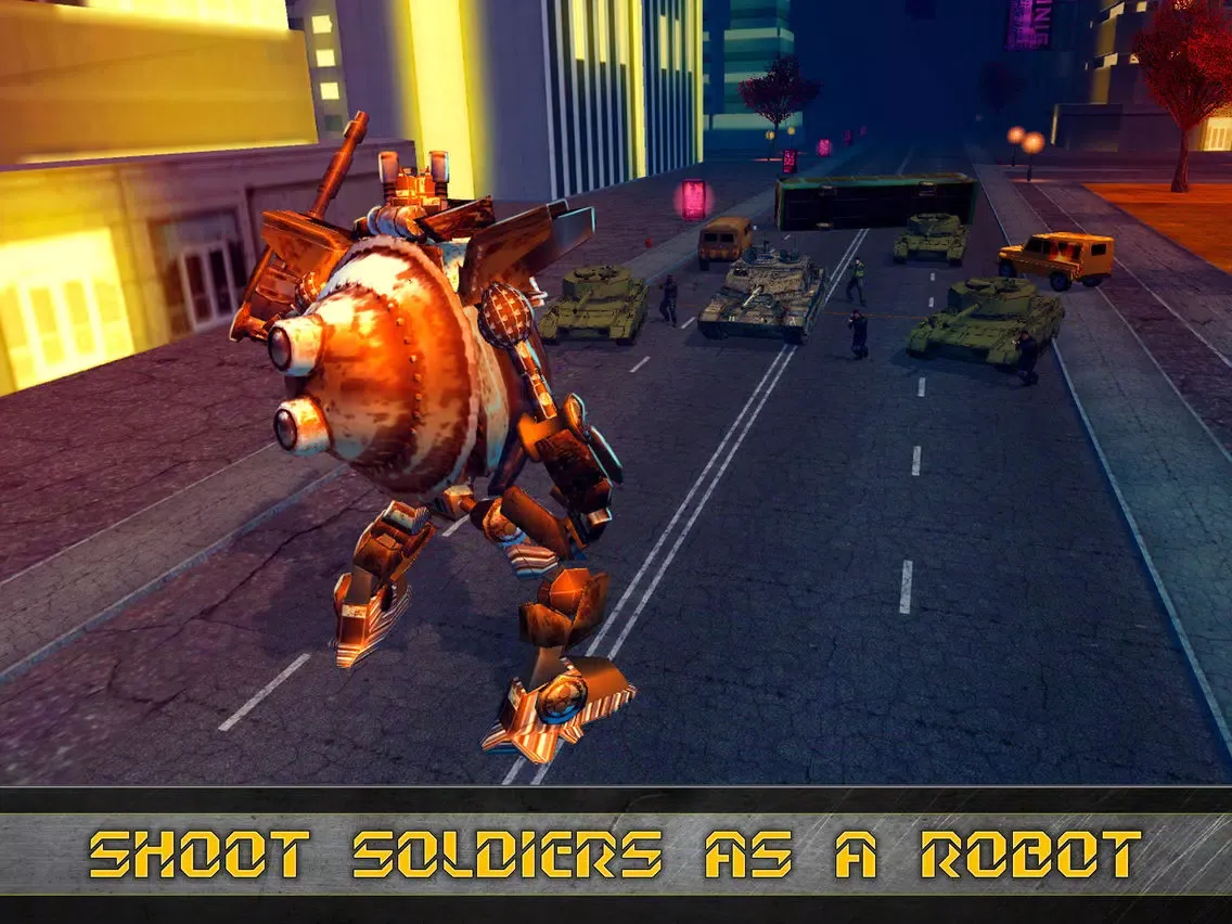 Future Robot Transform Train iPad  Screenshots