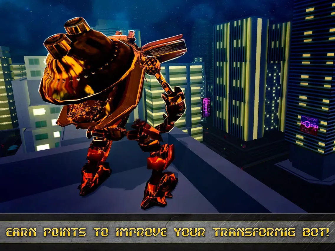 Future Robot Transform Train iPad  Screenshots