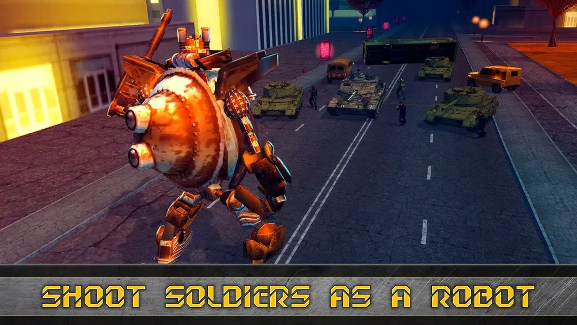 Future Robot Transform Train Screenshots