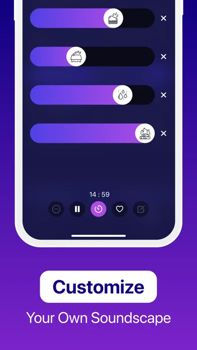 Sleep Mix: White Noise Machine سکرین شاٹس