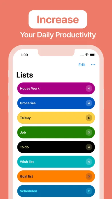 To Do List Widget Daily Tasks スクリーンショット