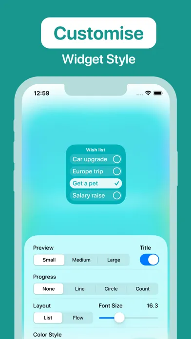 To Do List Widget Daily Tasks スクリーンショット