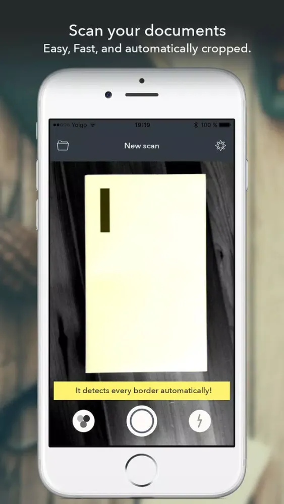 Tangkapan skrin FileScanner PDF - Camera scanner and web to pdf
