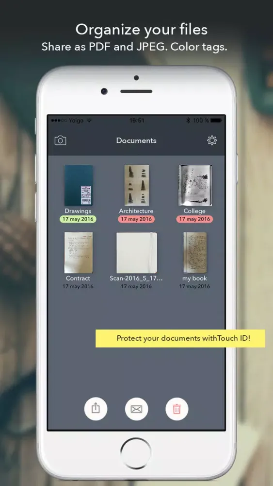 Tangkapan skrin FileScanner PDF - Camera scanner and web to pdf