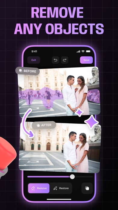 Remove Objects. Edit Photo Screenshots