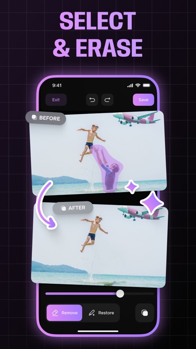 Remove Objects. Edit Photo Screenshots
