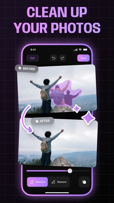 Remove Objects. Edit Photo Screenshots