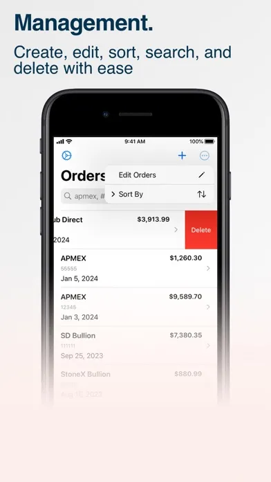 Precious Metals Manager سکرین شاٹس