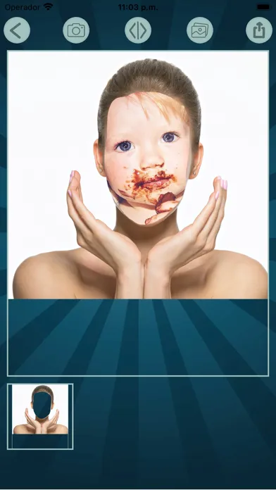 Hole creator for face سکرین شاٹس