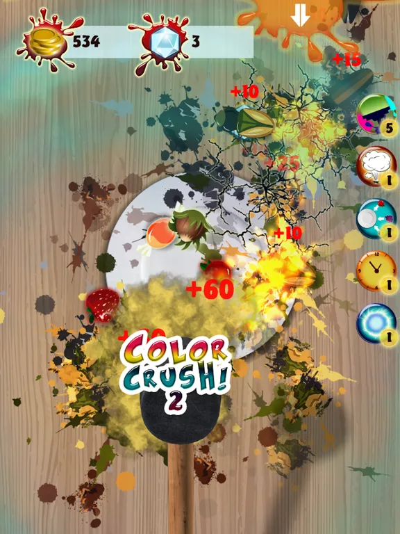 Ảnh chụp màn hình của Food Defense - Bug smasher iPad 
