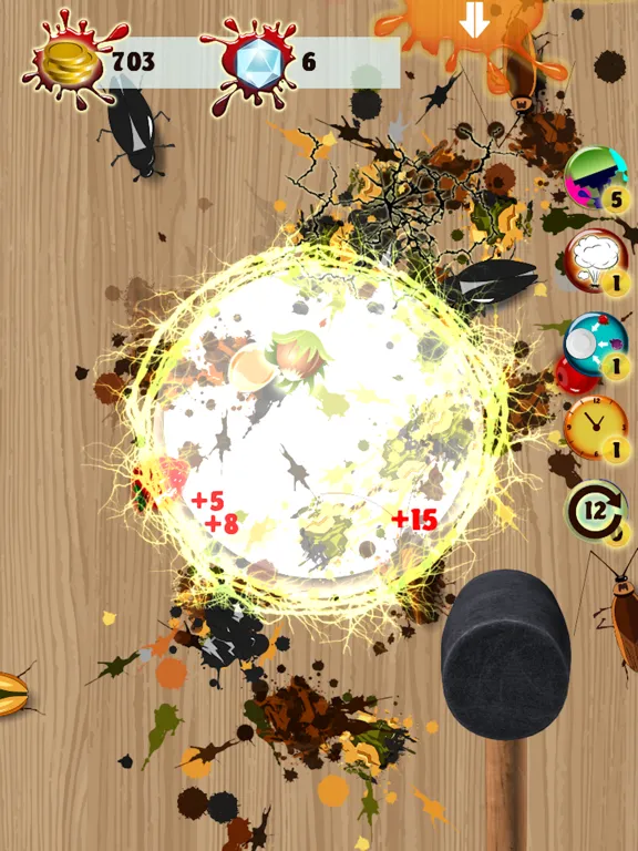 Ảnh chụp màn hình của Food Defense - Bug smasher iPad 