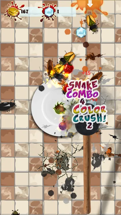 Ảnh chụp màn hình của Food Defense - Bug smasher