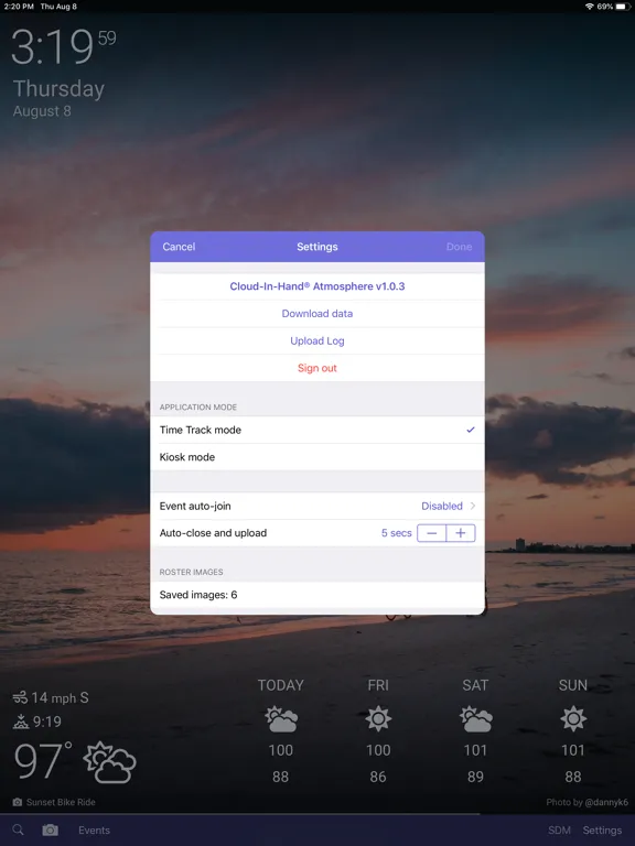 stratus-io iPad  Screenshots