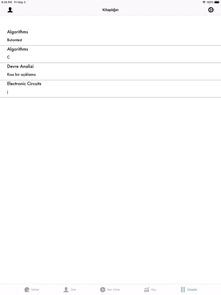 Screenshot di Notbulutu: Ders Notları iPad 