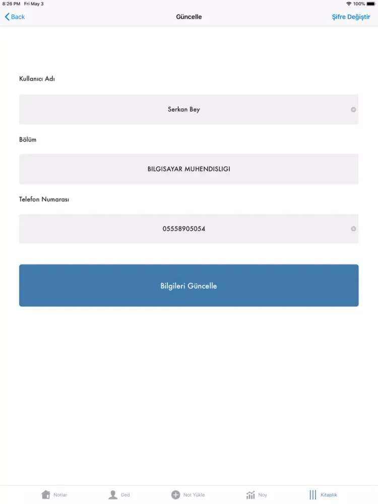Screenshot di Notbulutu: Ders Notları iPad 