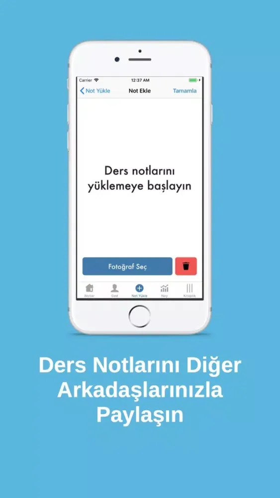 Screenshot di Notbulutu: Ders Notları