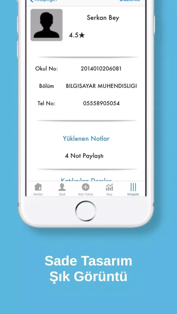 Screenshot di Notbulutu: Ders Notları