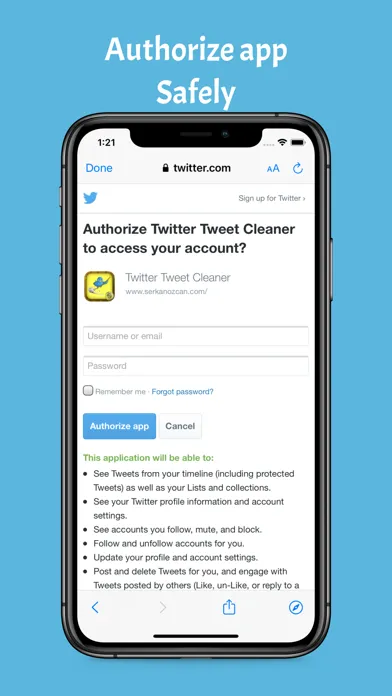 Tweet Cleaning - Delete Tweets স্ক্রিনশট