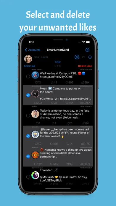 Delete Likes for Twitter应用截图
