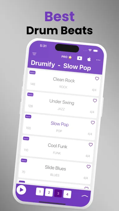Capturas de pantalla de Drumify - Drum Loop Station