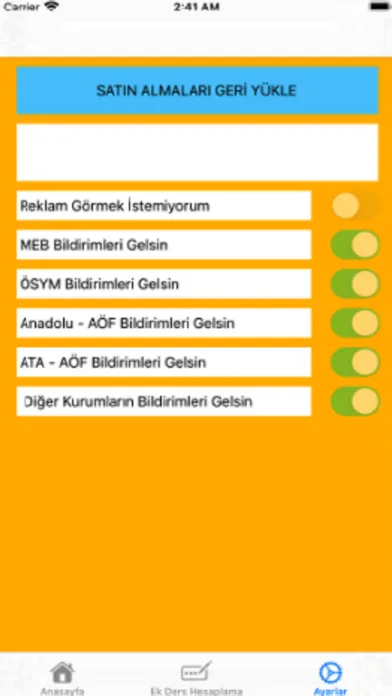 Sınav Görevi Takip Screenshots
