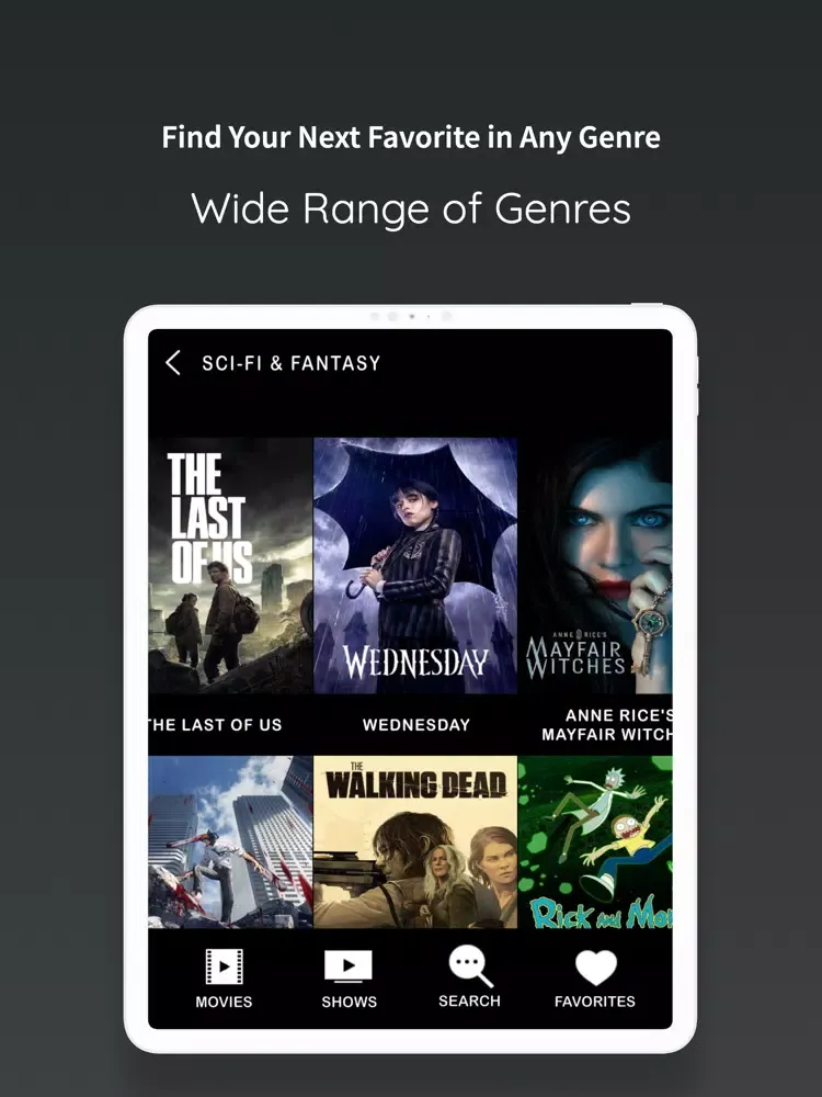 Captures d'écran de zelivonic: movie & serie mate iPad 