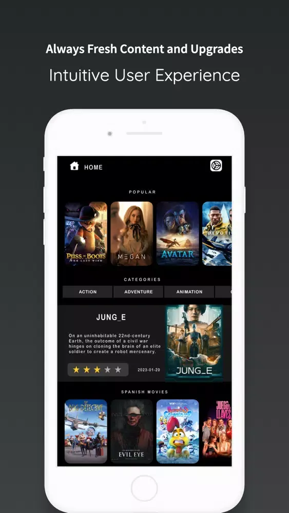 Captures d'écran de zelivonic: movie & serie mate