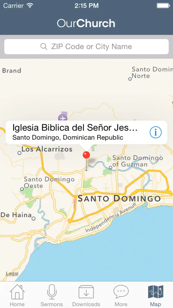 Captures d'écran de Iglesia Biblica del Señor Jesucristo