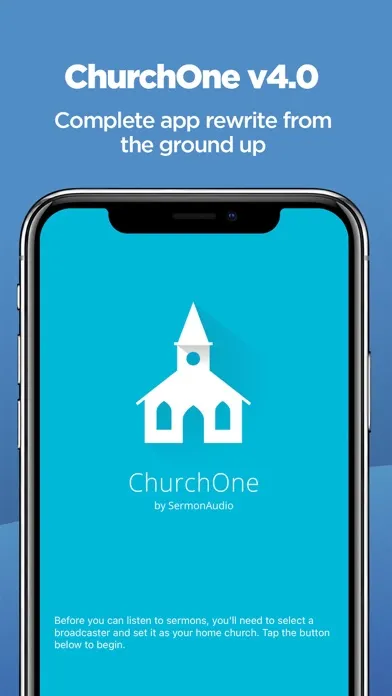 ภาพหน้าจอของ ChurchOne by SermonAudio