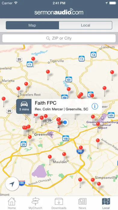 SermonAudio Ekran Görüntüleri
