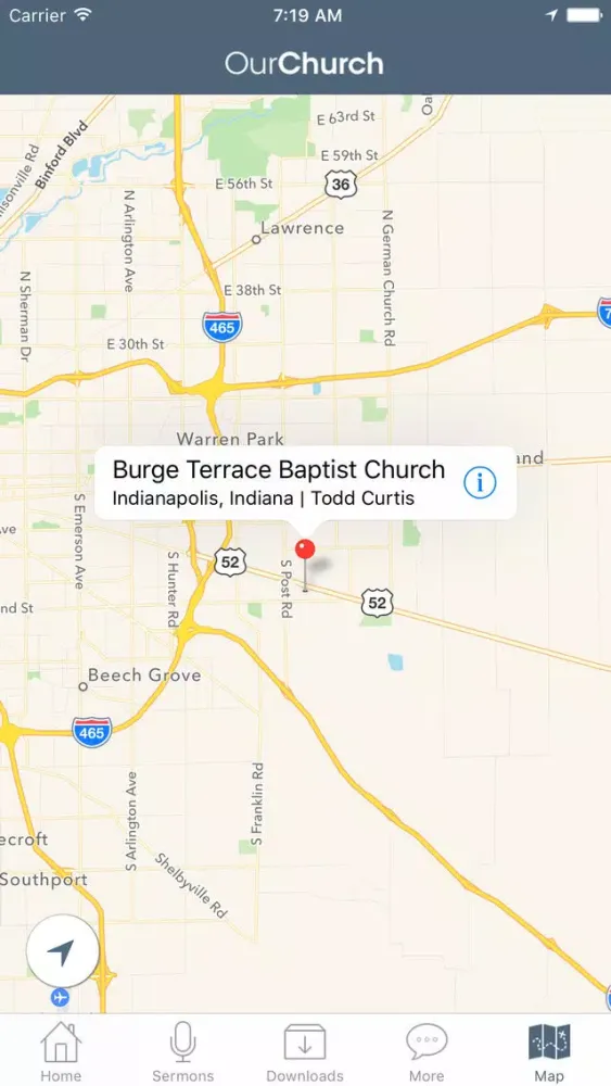 Burge Terrace Baptist Church Screenshots