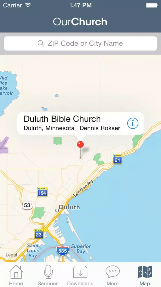 Capturas de pantalla de Duluth Bible Church