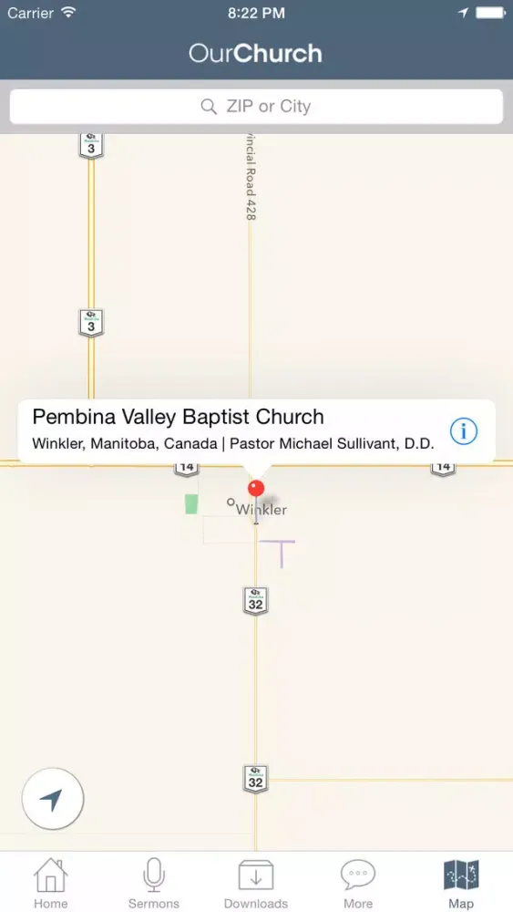 ภาพหน้าจอของ Pembina Valley Baptist Church