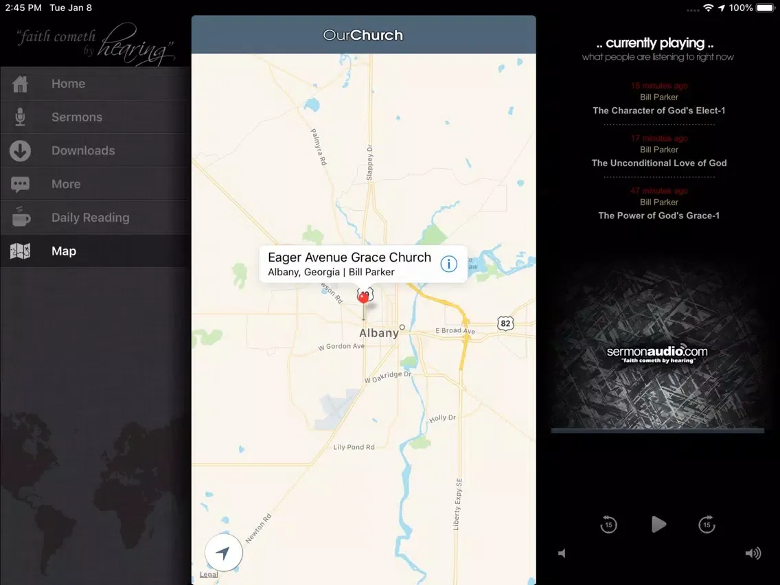 Eager Avenue Grace Church iPad  Ekran Görüntüleri