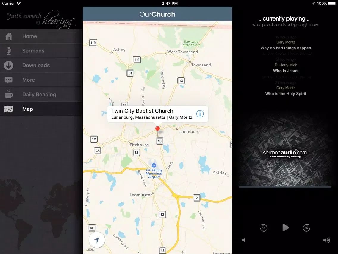 تصاویر Twin City Baptist Church iPad 