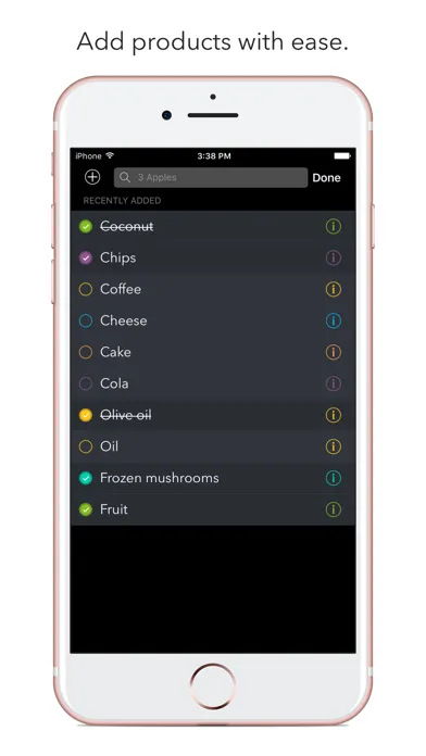 Picky - Grocery Shopping List 스크린샷