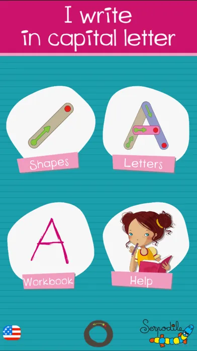 Writing in capital letters (L) Screenshots