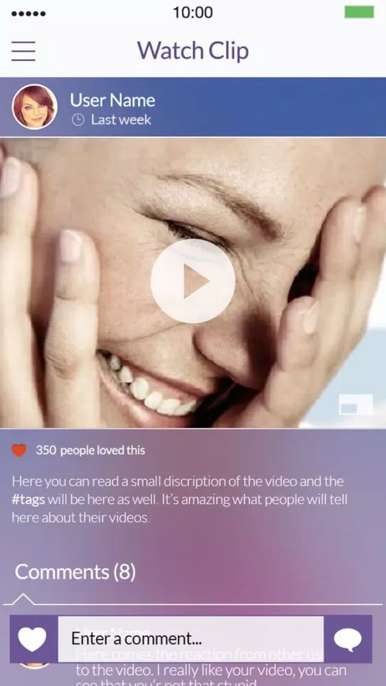 Screenshot di Snipper - Social Video Sharing