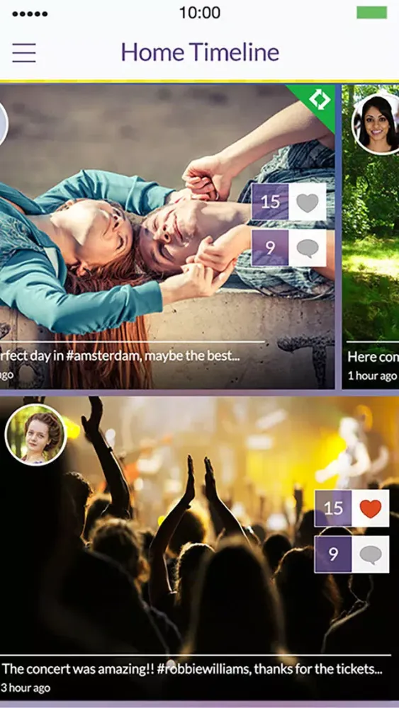 Screenshot di Snipper - Social Video Sharing