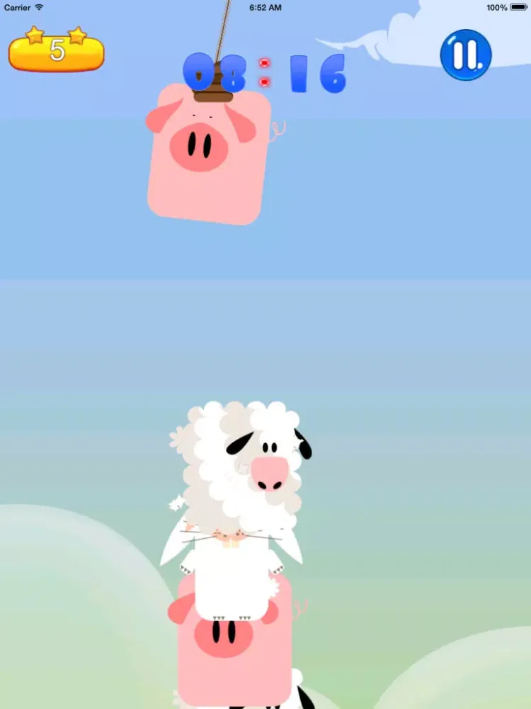 Animal Blox - Cute farm beasts iPad  Screenshots