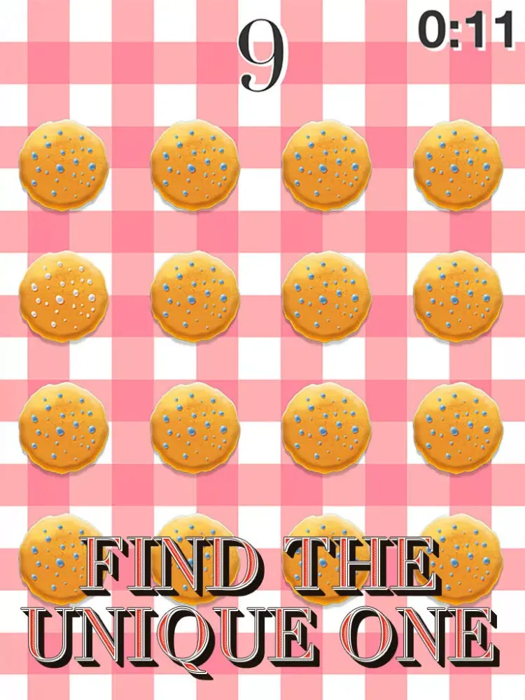 Cookie Catch - Yummy, Which is the Diff? iPad  スクリーンショット