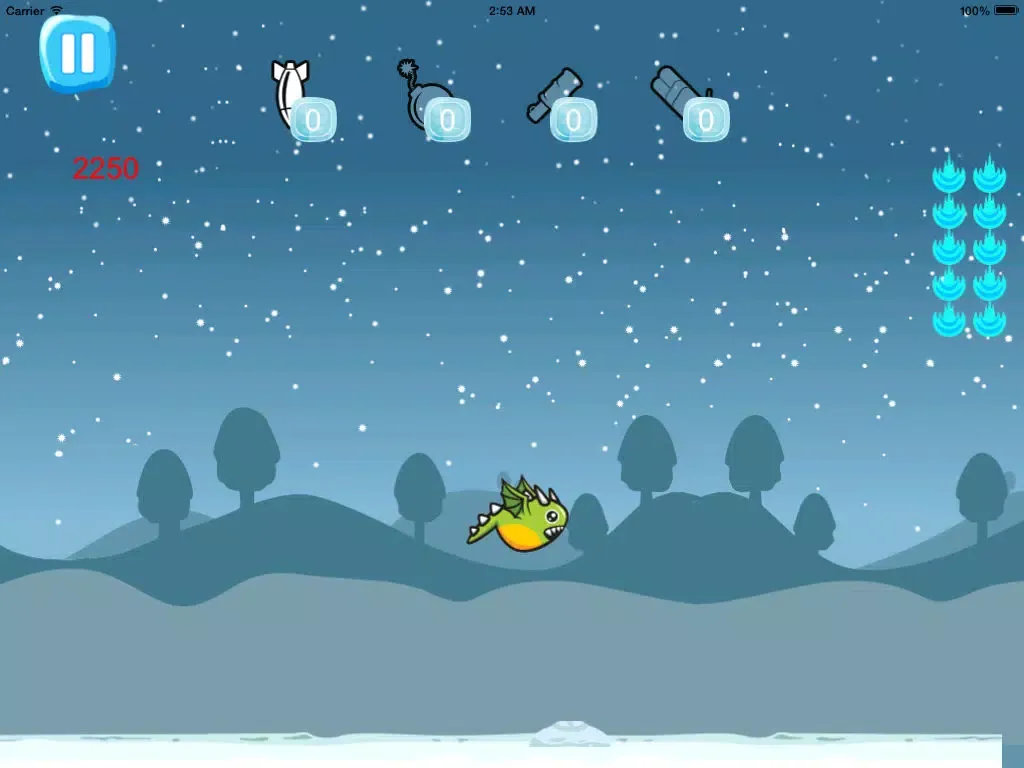 Zrzuty ekranu Ice Dragon - Let the Bombs Fall iPad 