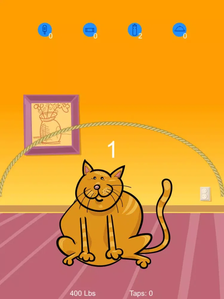 ภาพหน้าจอของ Fit The Cat - Lose Some Weight Fat Kitty iPad 