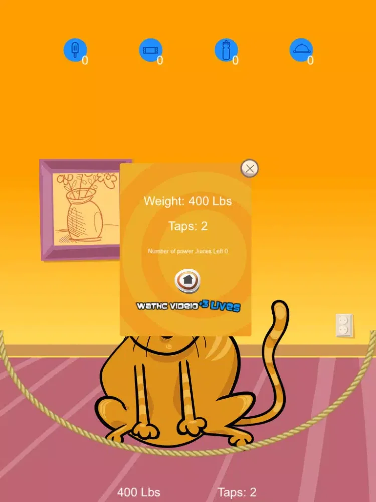 ภาพหน้าจอของ Fit The Cat - Lose Some Weight Fat Kitty iPad 